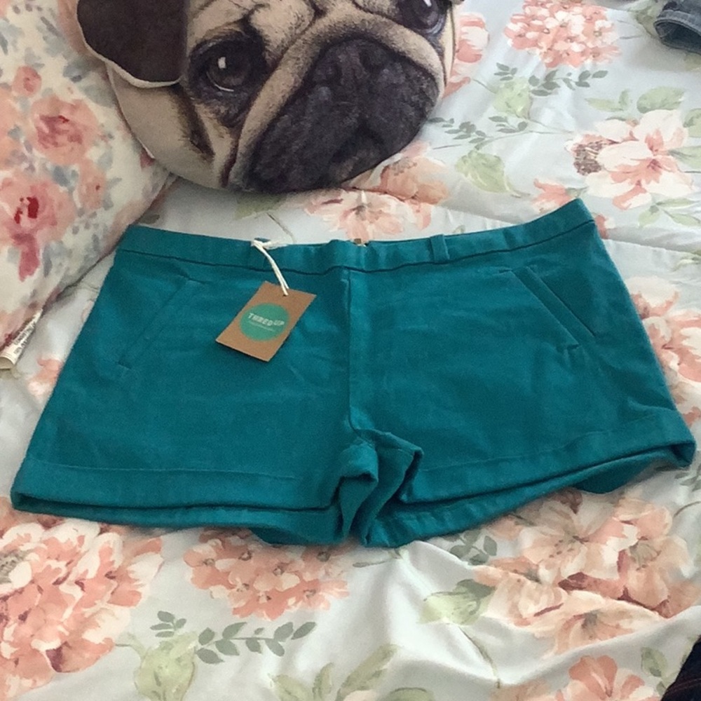 NAKED Zebra blue shorts New w tags Thread Up size (s) great gift or cruise wear